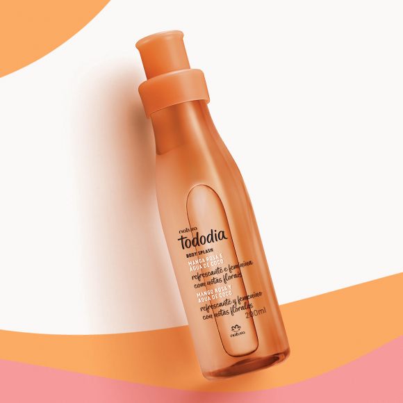 Tododia Manga Rosa e Água de Coco Body Splash Desodorante Colônia 200 ml