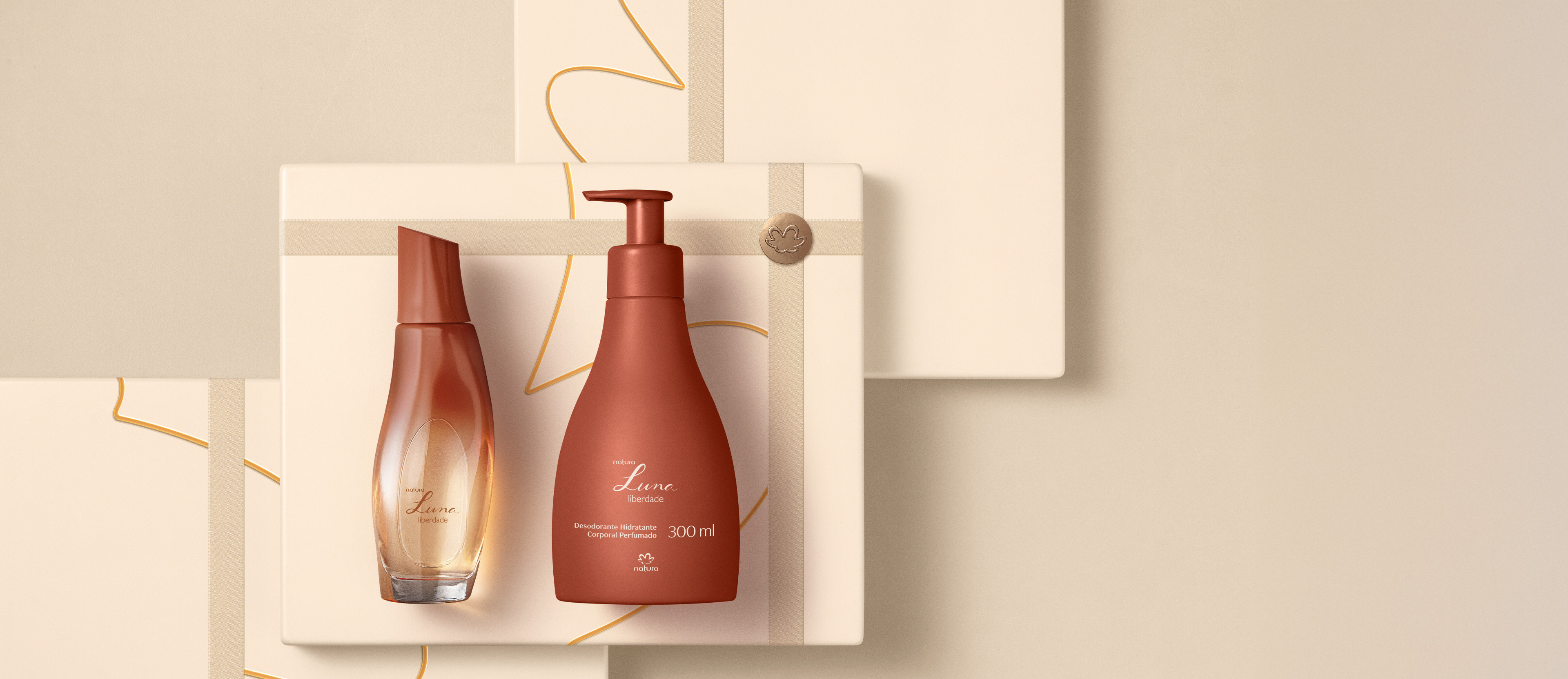 Presente Natura Luna Liberdade Completo (2 produtos)