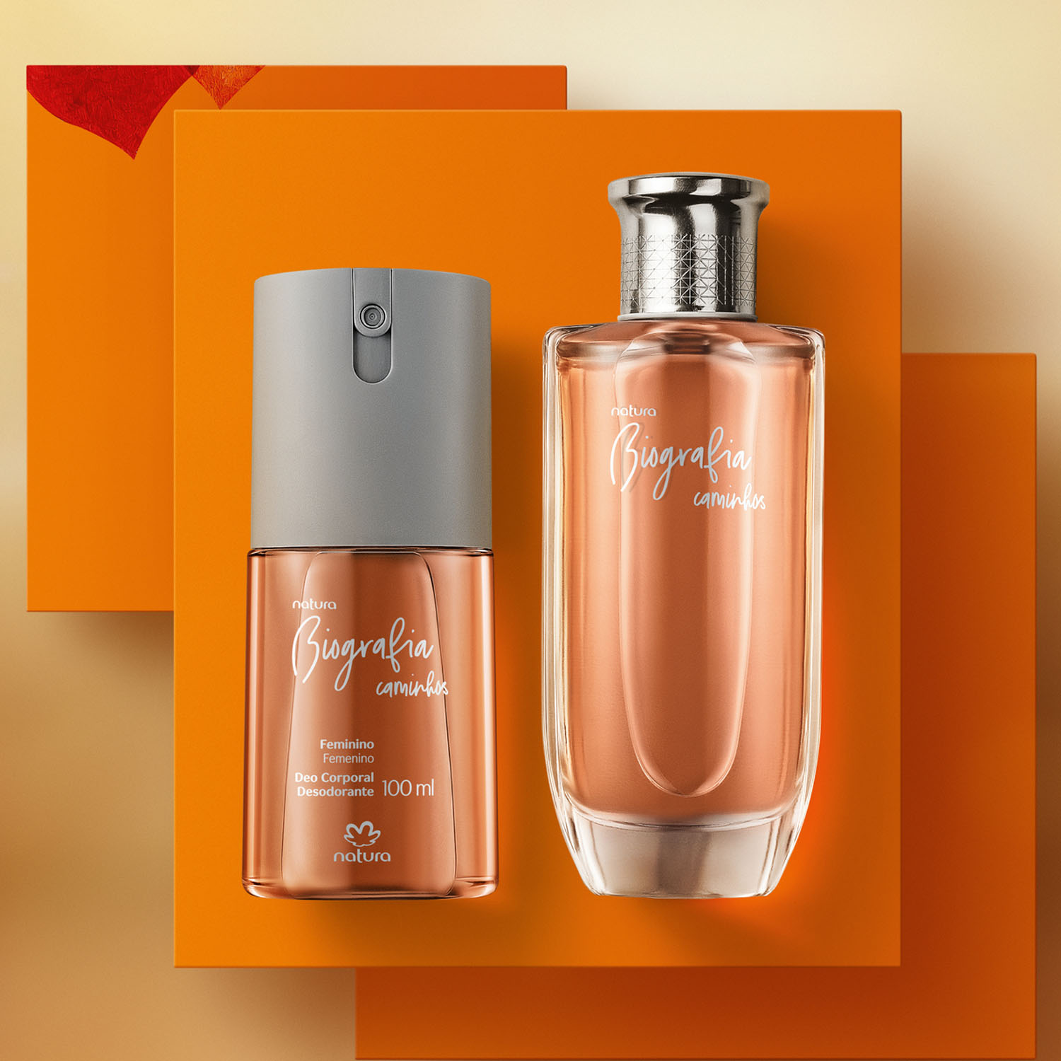 Presente Natura Biografia Caminhos Feminino