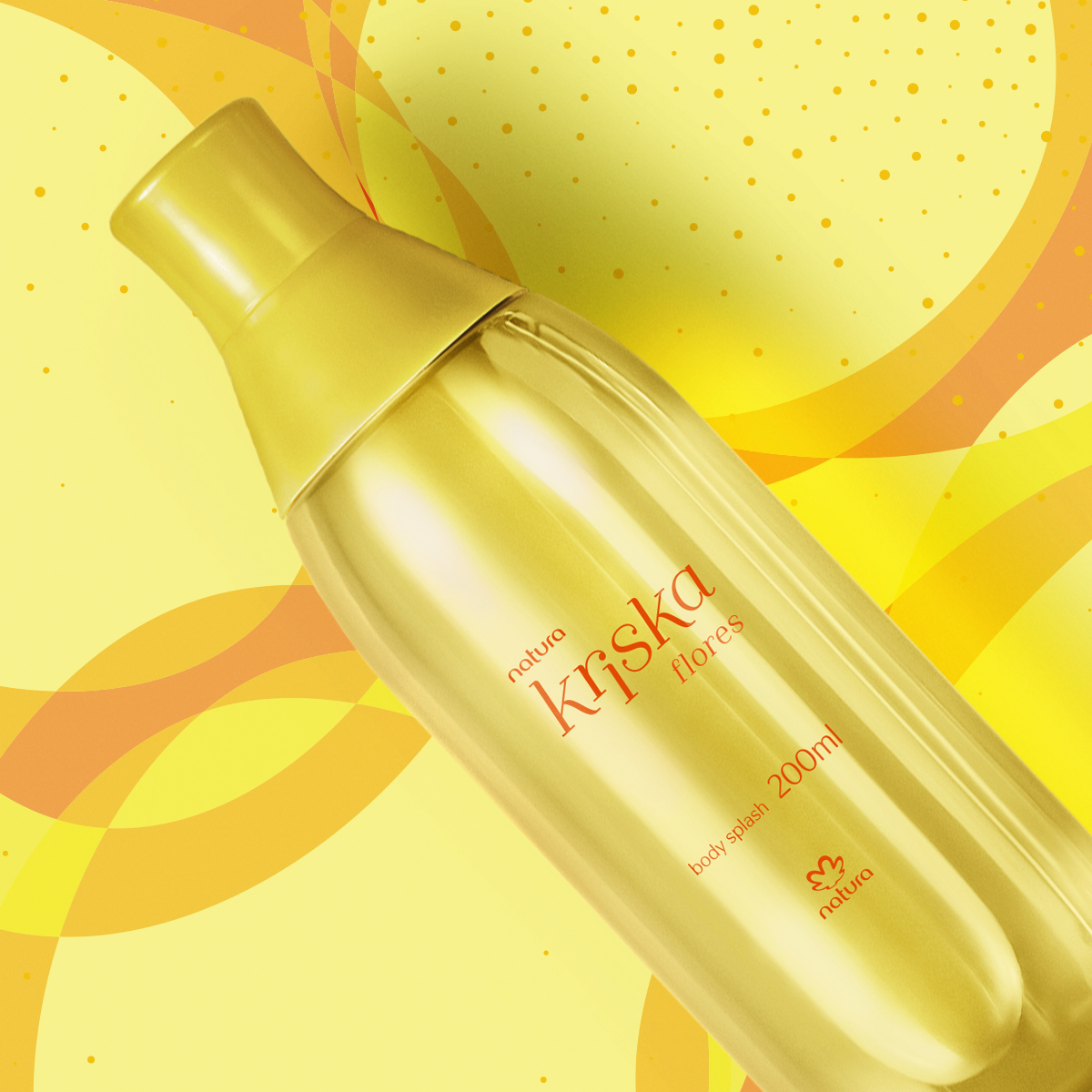 Body Splash Desodorante Colônia Feminino Kriska Flores