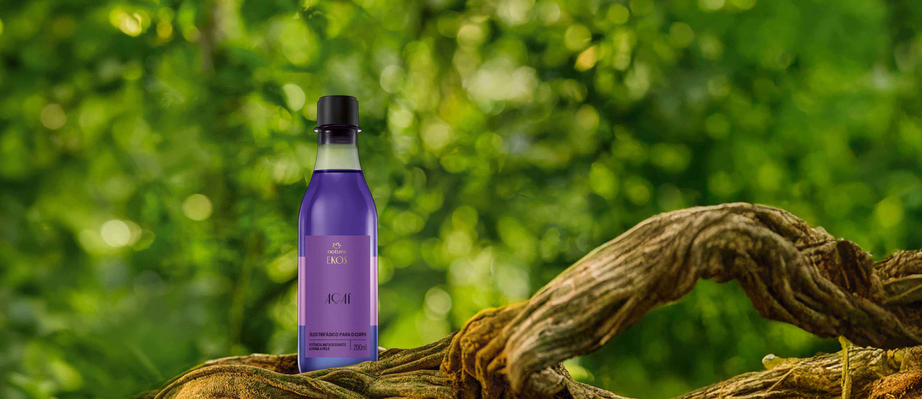 Óleo Trifásico Desodorante Corporal Ekos Açaí