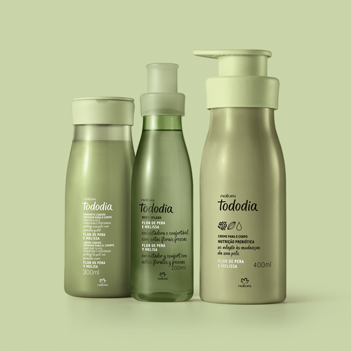 Presente Tododia Flor de Pera e Melissa (3 produtos)