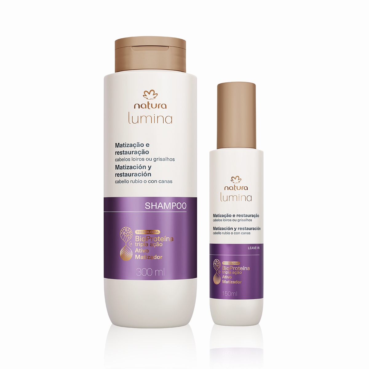 Kit Lumina Matização para Loiros e Grisalhos (2 produtos)