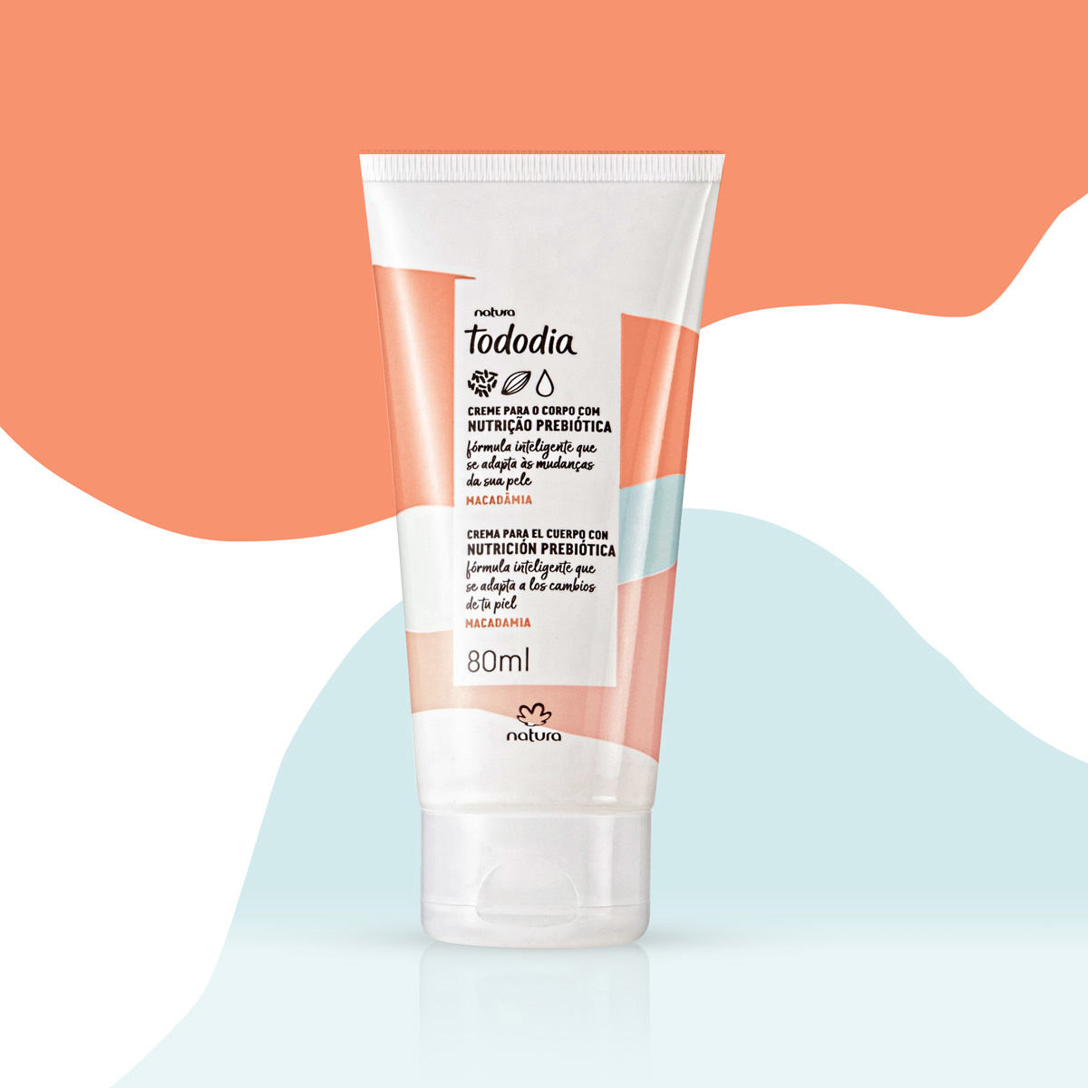 Creme Para o Corpo Com Nutrição Prebiótica Todo Dia Macadâmia