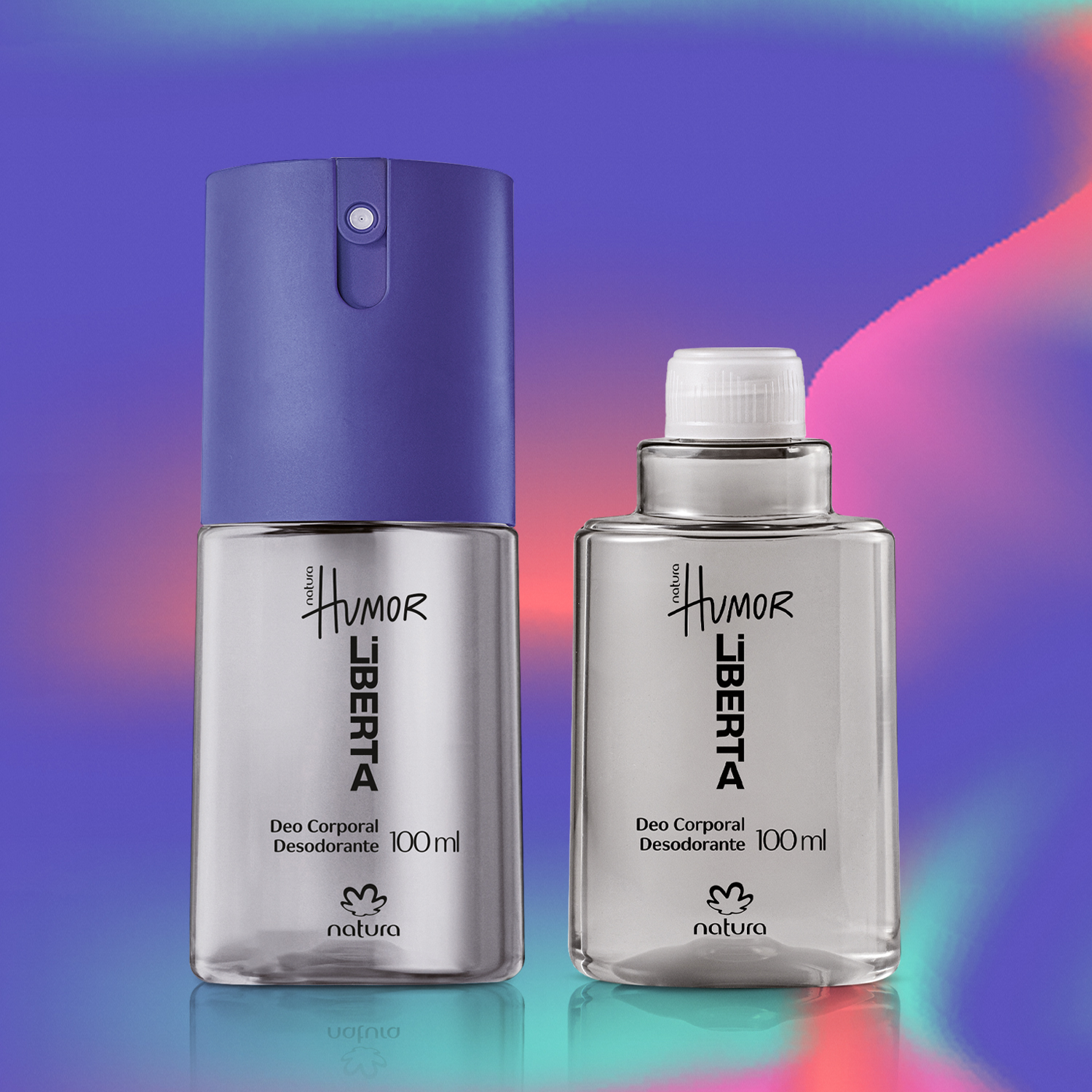 Kit Desodorante Corporal Humor Liberta com Refil