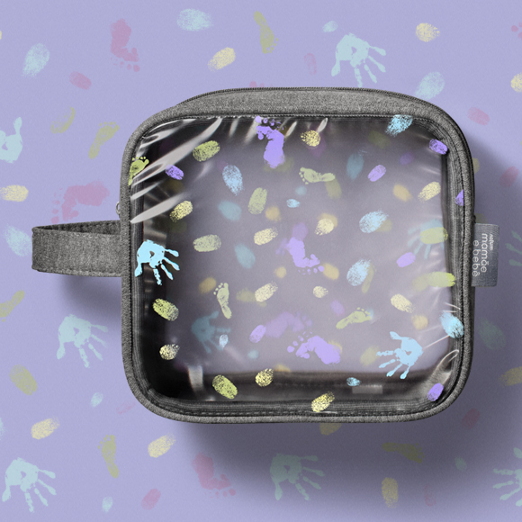 Nécessaire com Visor Mamãe e Bebê