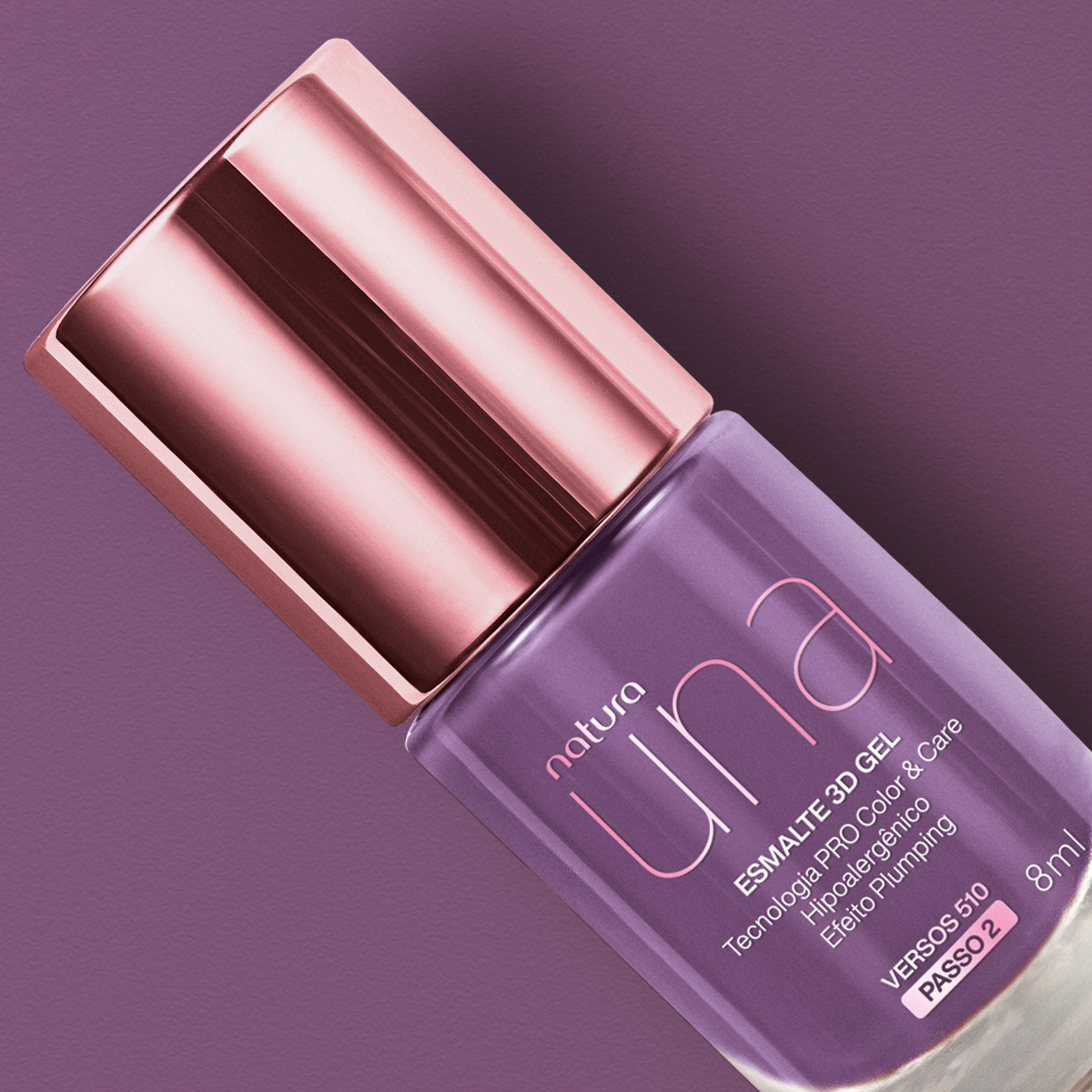 Esmalte 3D Gel Una Versos 510