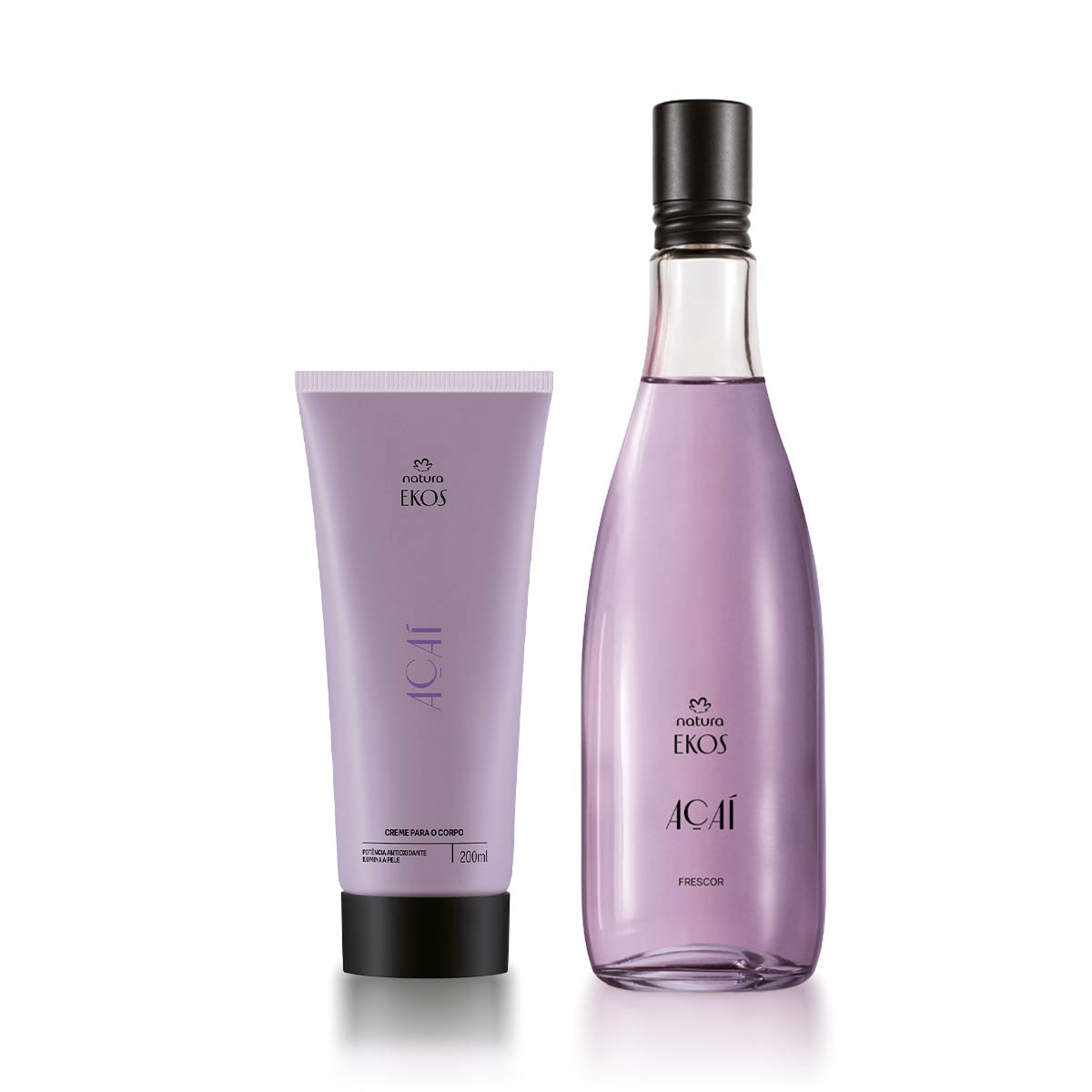 Kit Ekos Açaí Creme para o Corpo e Frescor