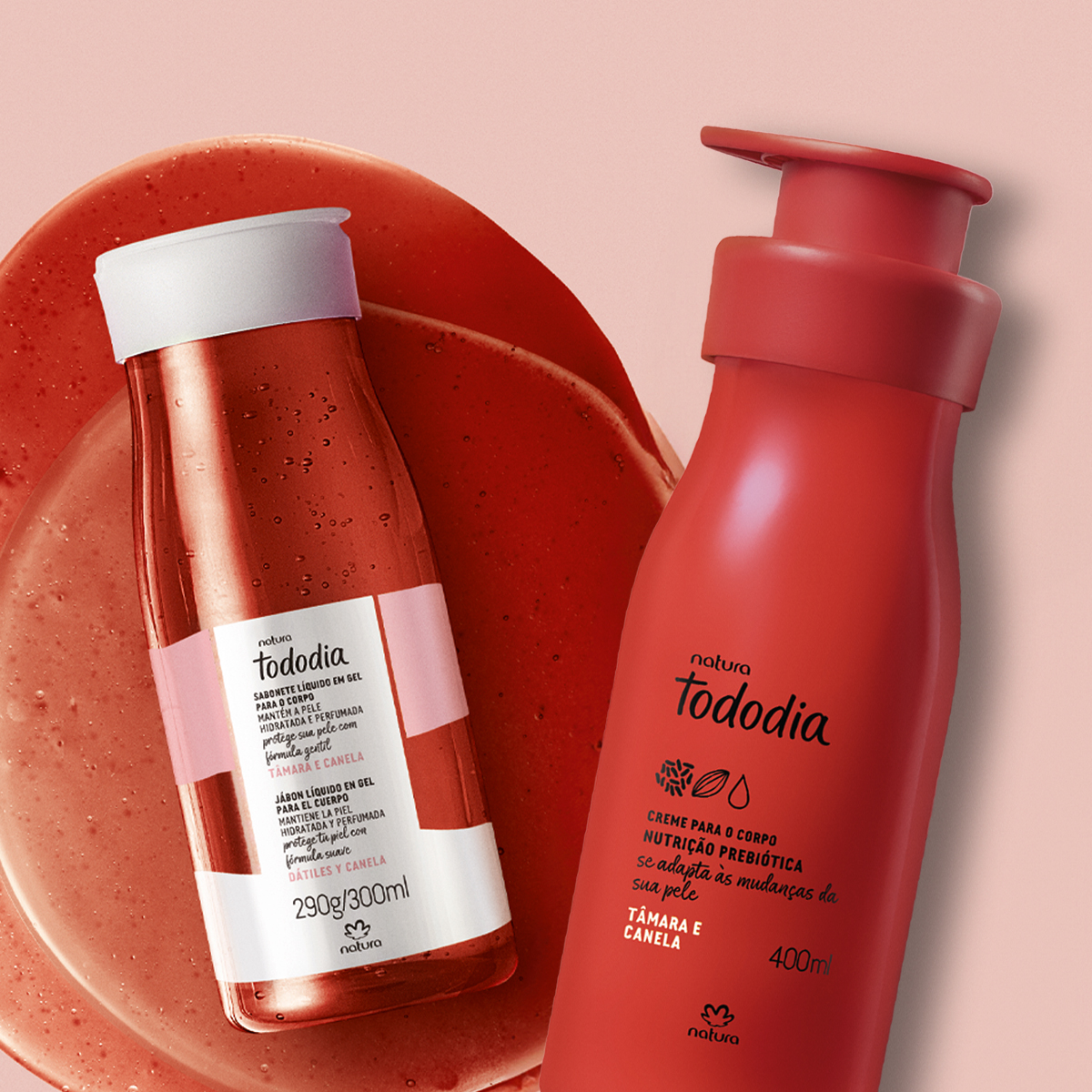 Presente Natura Tododia Tâmara e Canela (2 produtos)