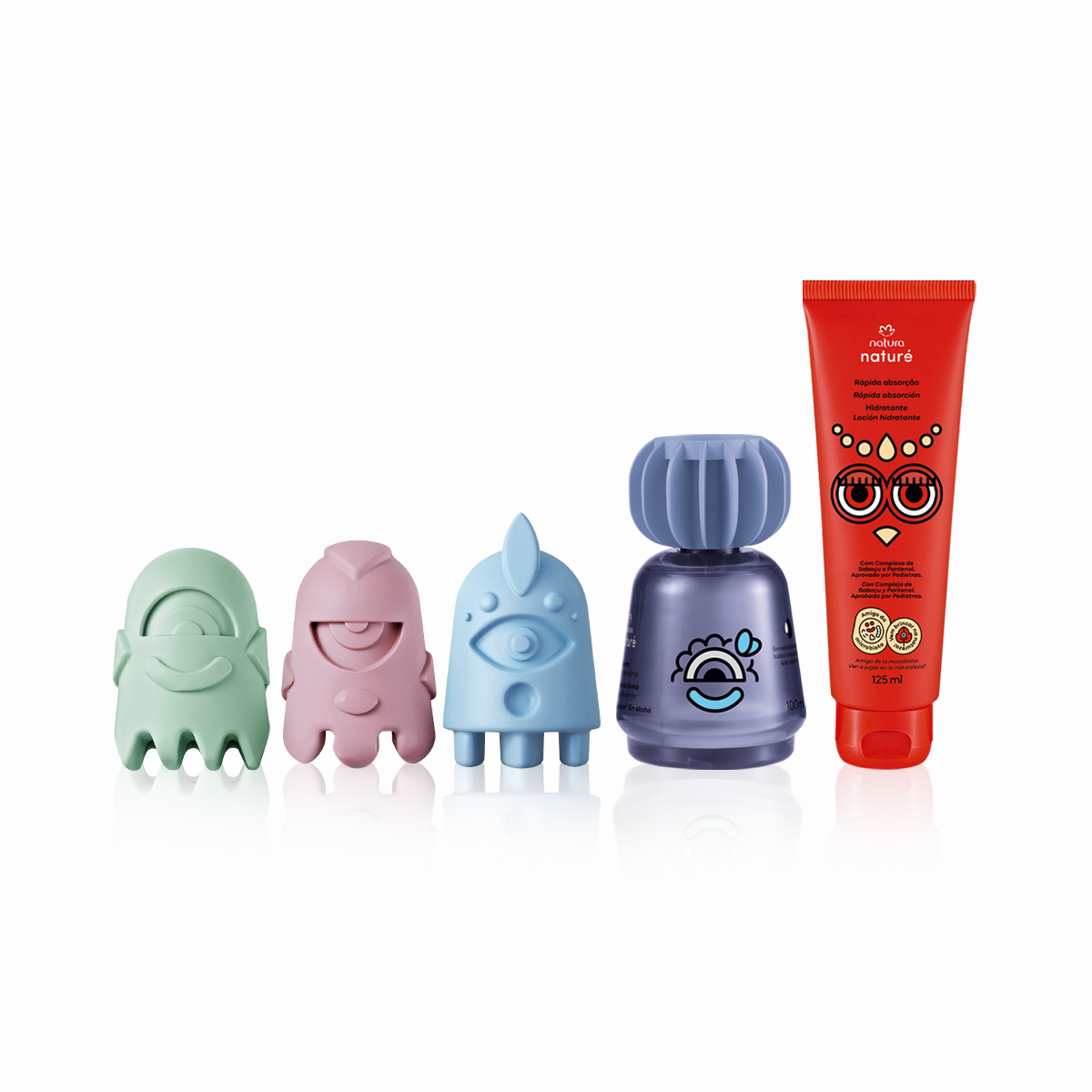 Kit Naturé Colônia Catavento, Sabonete em Barra e Hidratante (3 produtos)