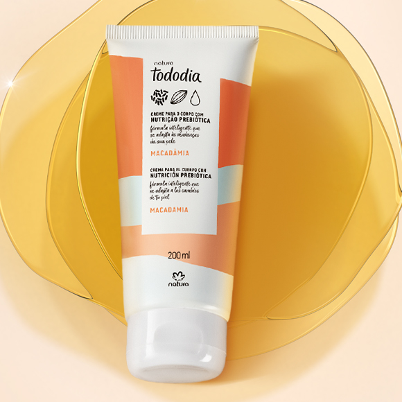 Creme Desodorante Nutritivo para o Corpo Tododia Macadâmia
