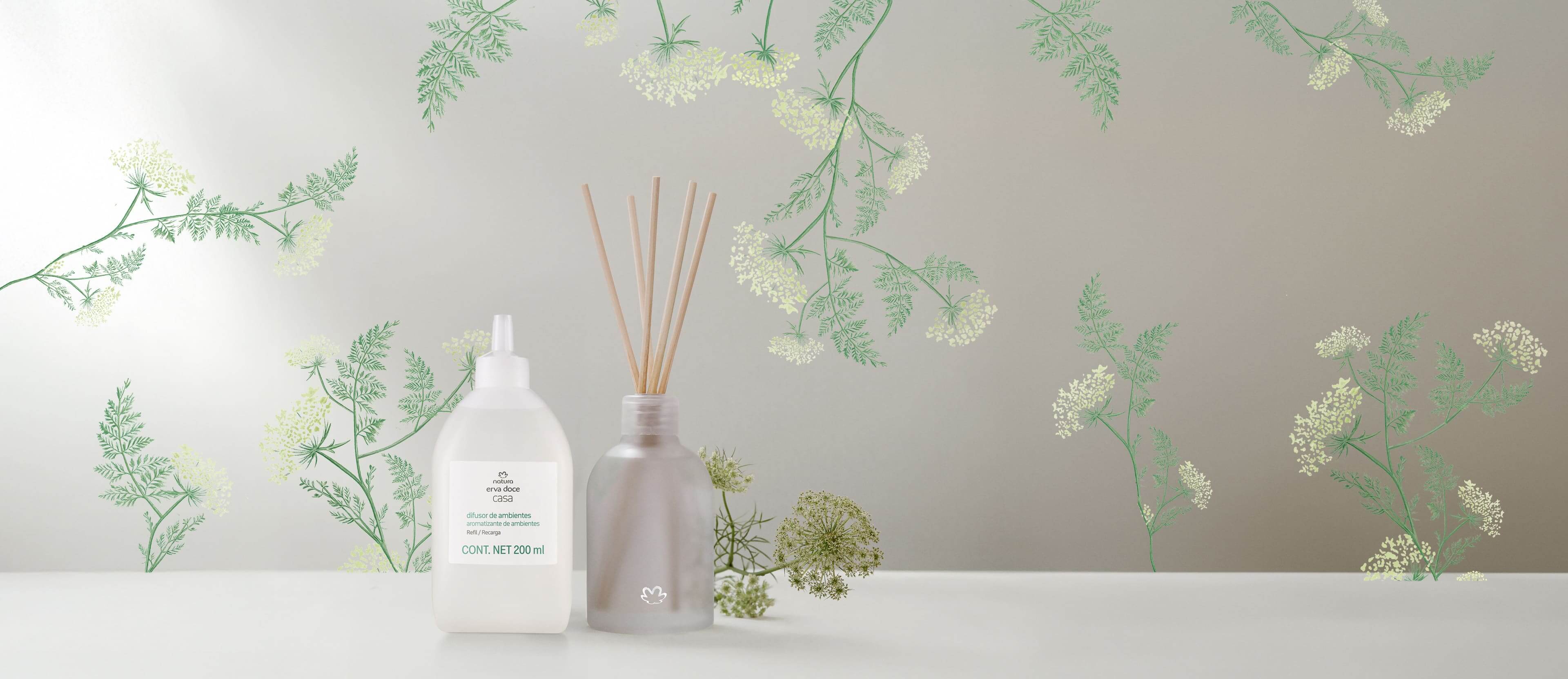 Kit Difusor de Ambientes Erva Doce Casa