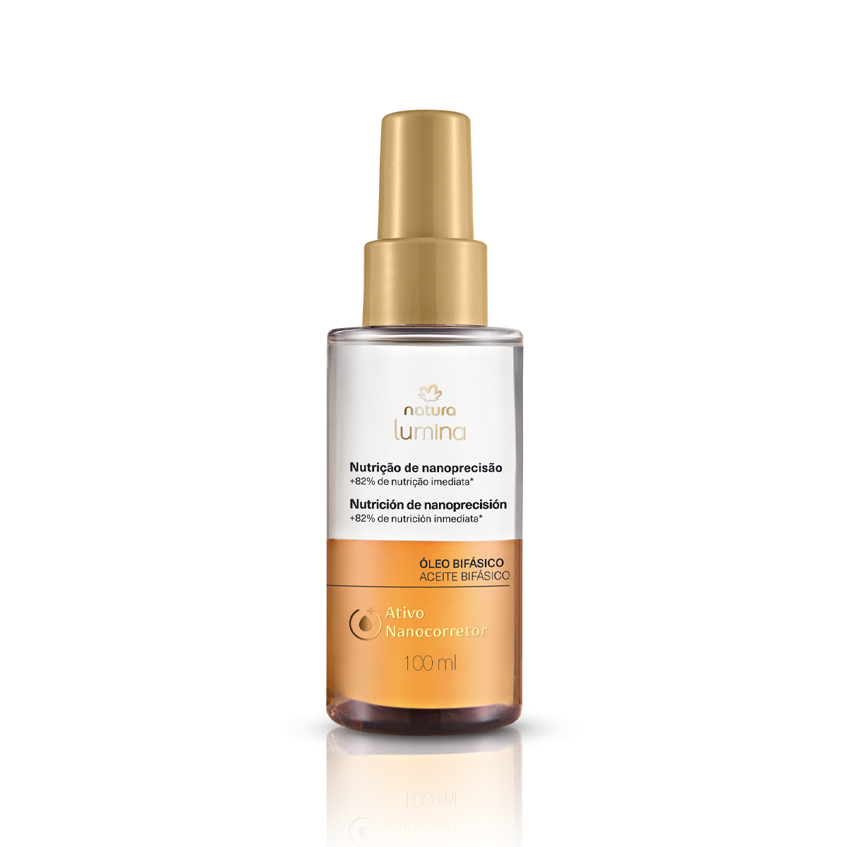 Óleo Bifásico Lumina Nutrição de Nanoprecisão