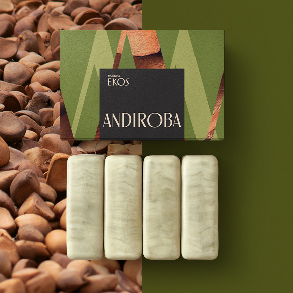 Sabonete em Barra Puro Vegetal Cremoso Ekos Andiroba