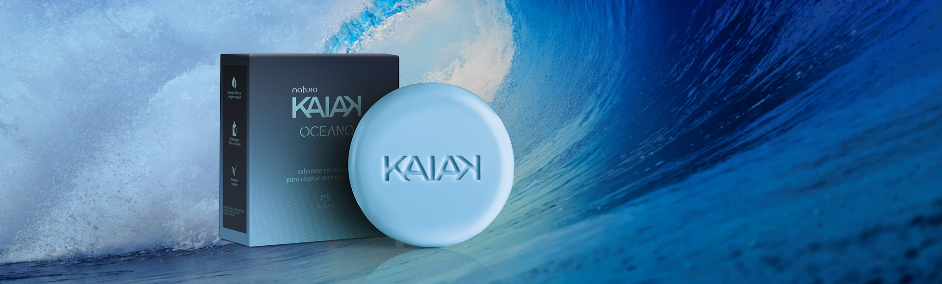 Sabonete em Barra Kaiak Oceano
