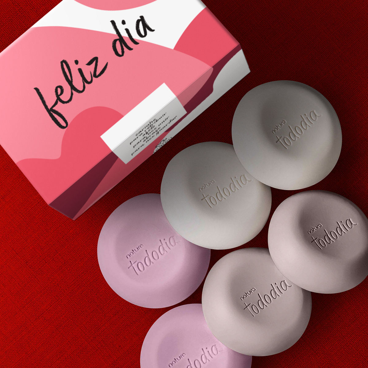 Presente Natura Tododia Sabonetes em Barra Sortidos (1 caixa)