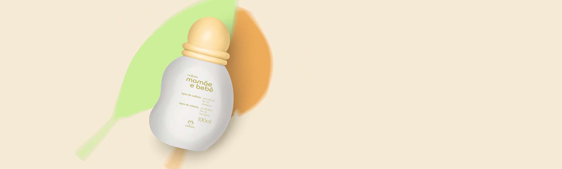Água de Colônia Mamãe e Bebê Flor de Laranjeira 100 ml