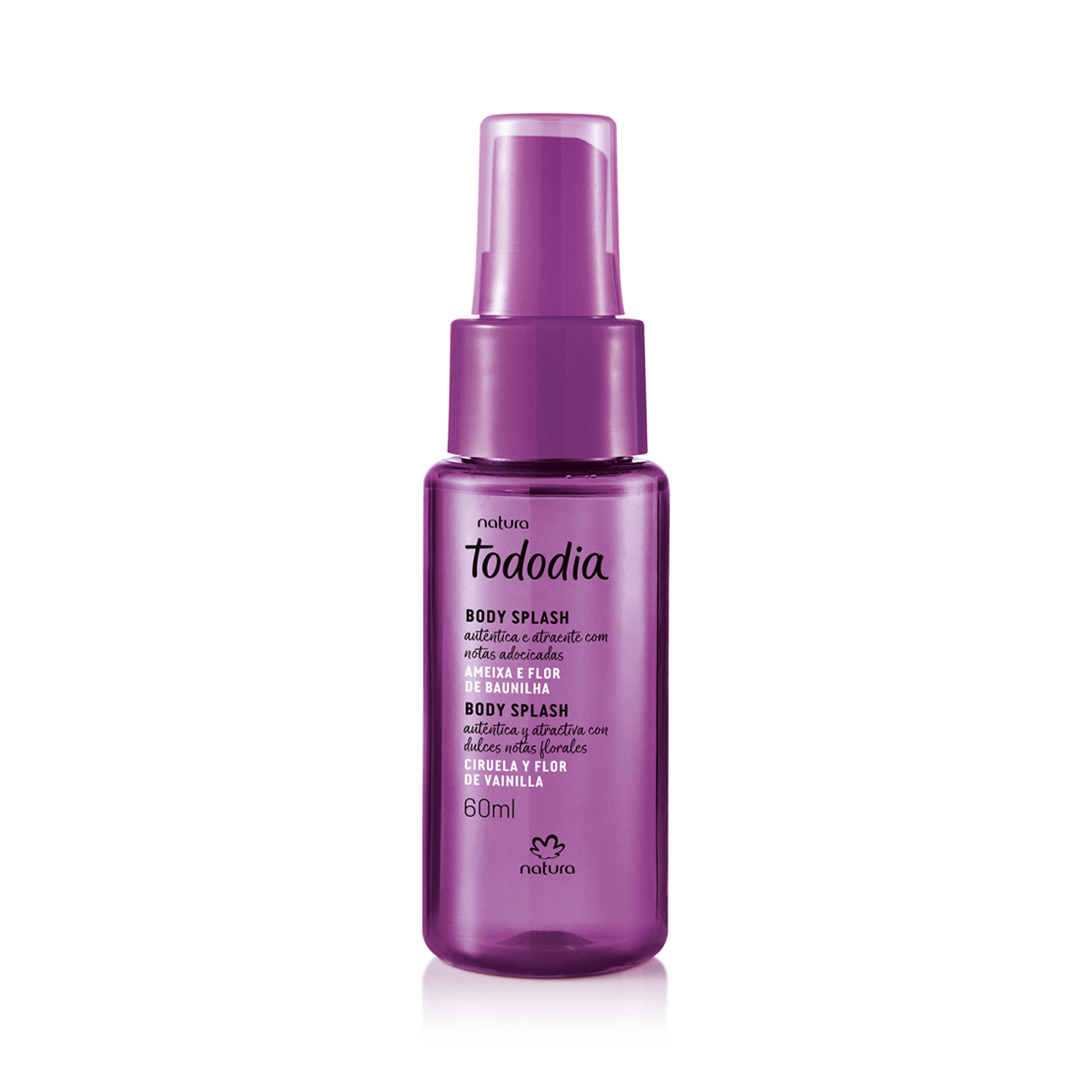 Body Splash Desodorante Colônia Tododia Ameixa e Flor de Baunilha 60 ml Body Splash Desodorante Colônia Tododia Ameixa e Flor de Baunilha 60 ml