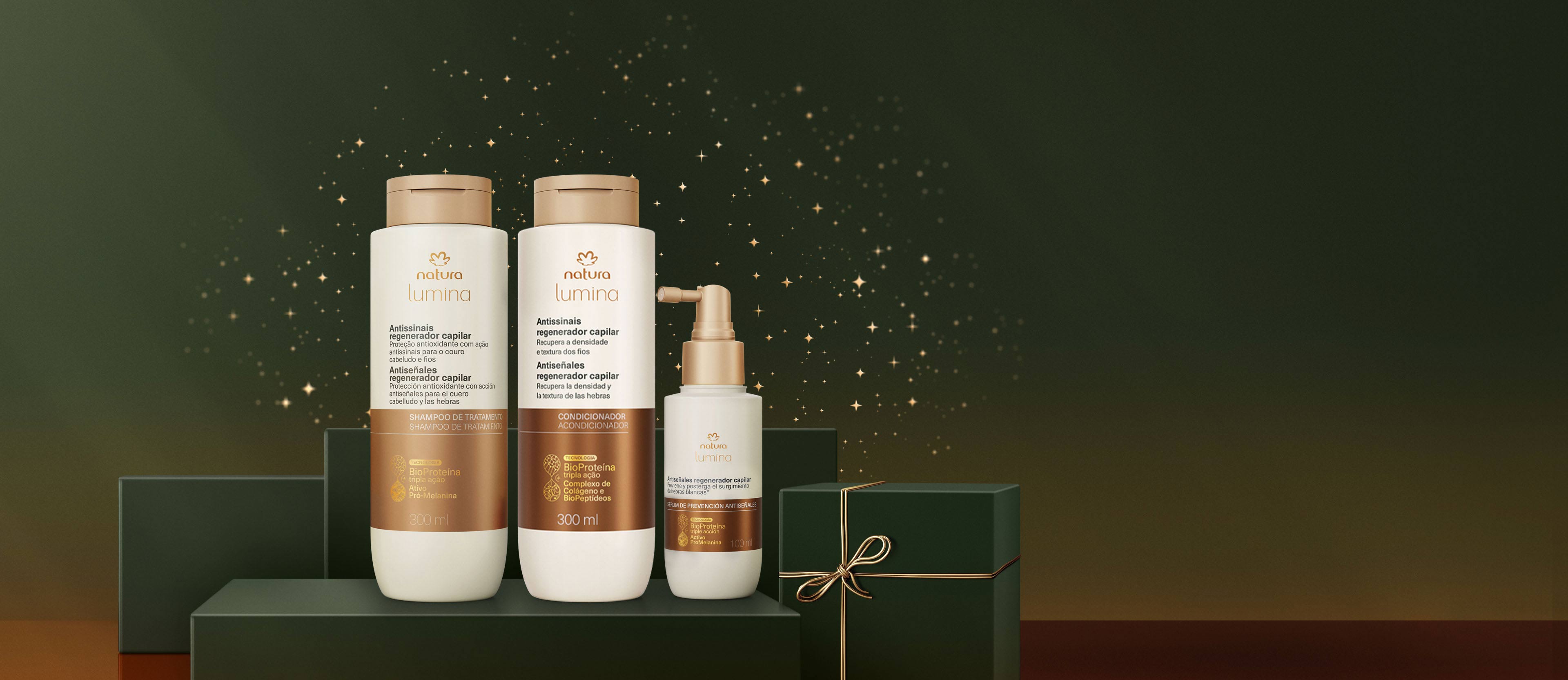 Presente Natura Lumina Antissinais (3 produtos)