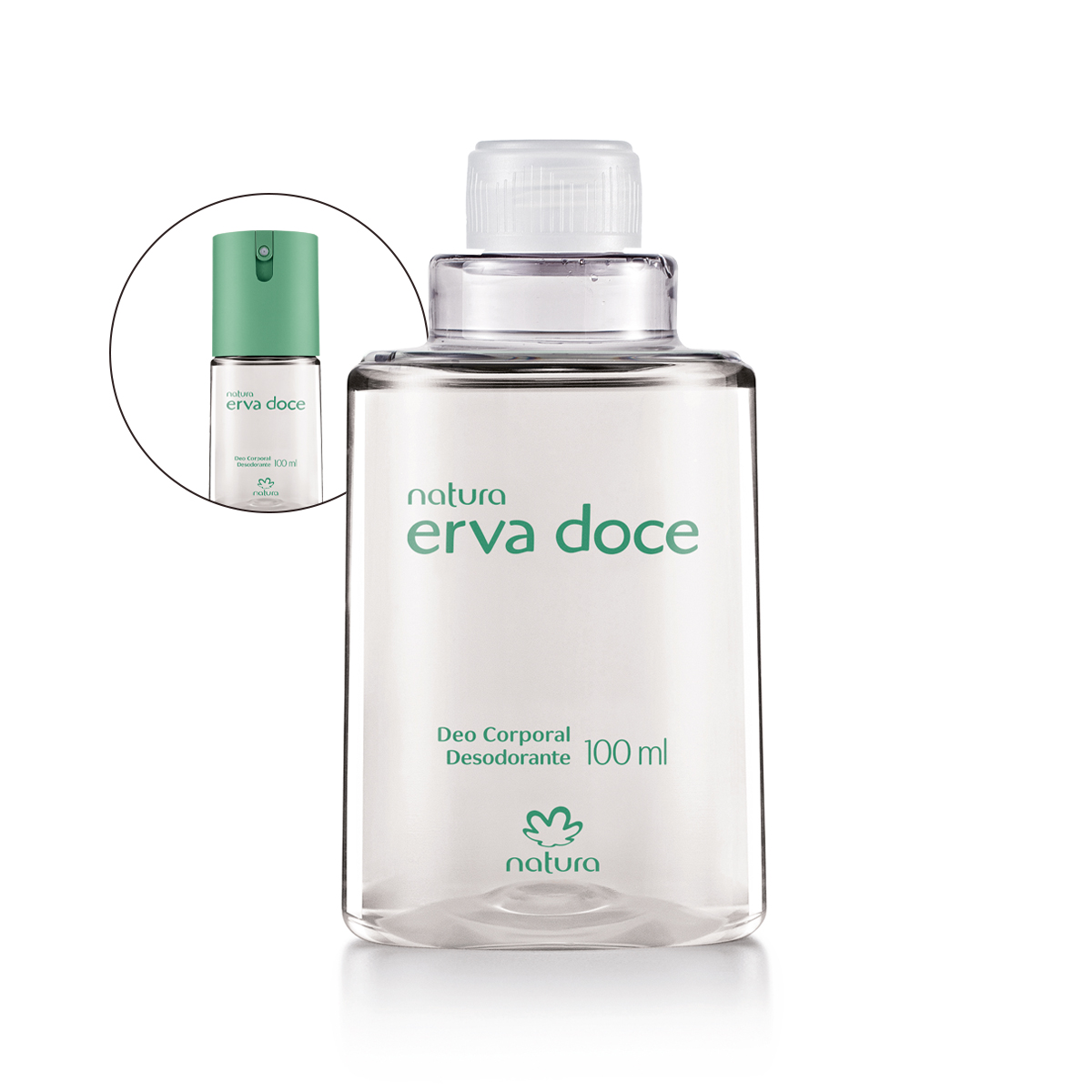 Refil Desodorante Corporal Erva Doce