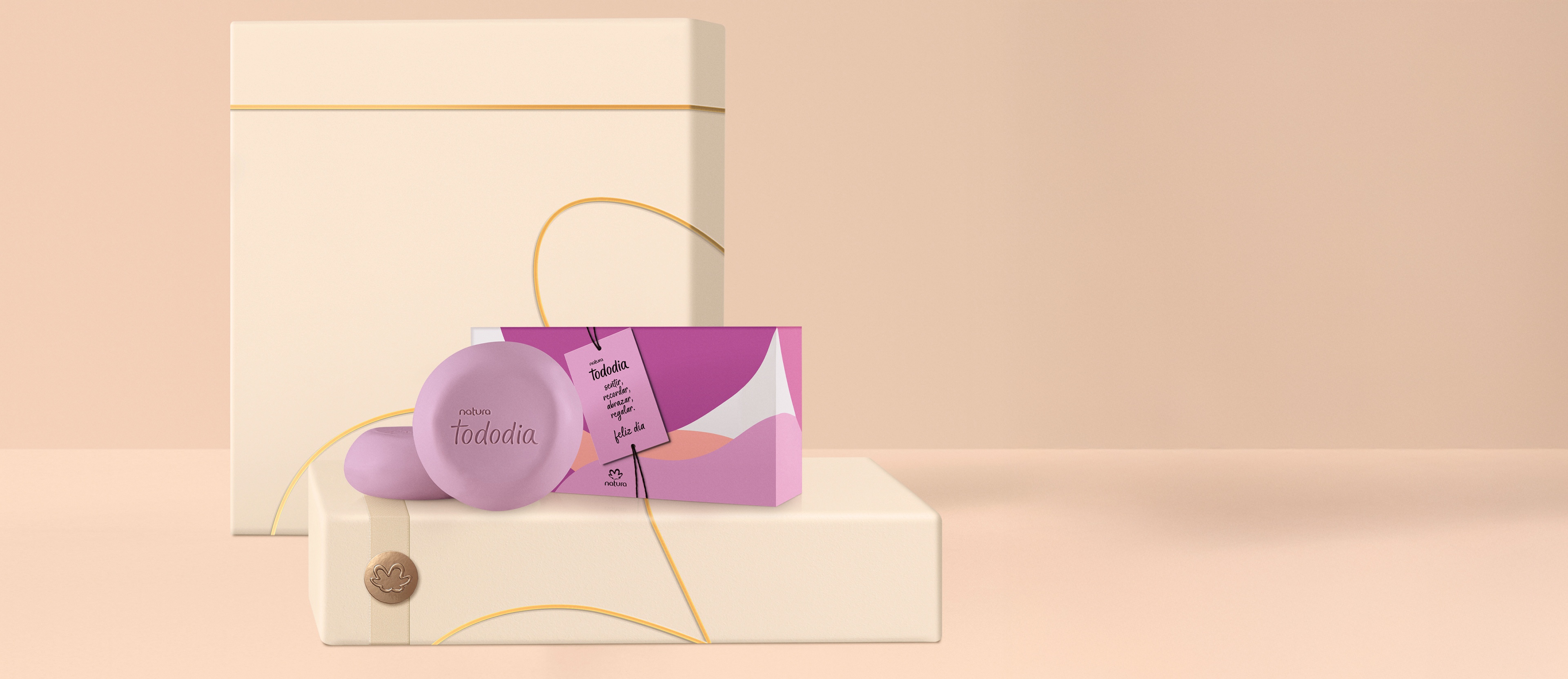 Sabonete em Barra Puro Vegetal Tododia Avelã e Cassis