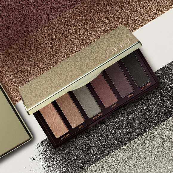 Palette de Sombras 6 Tons Glam Una