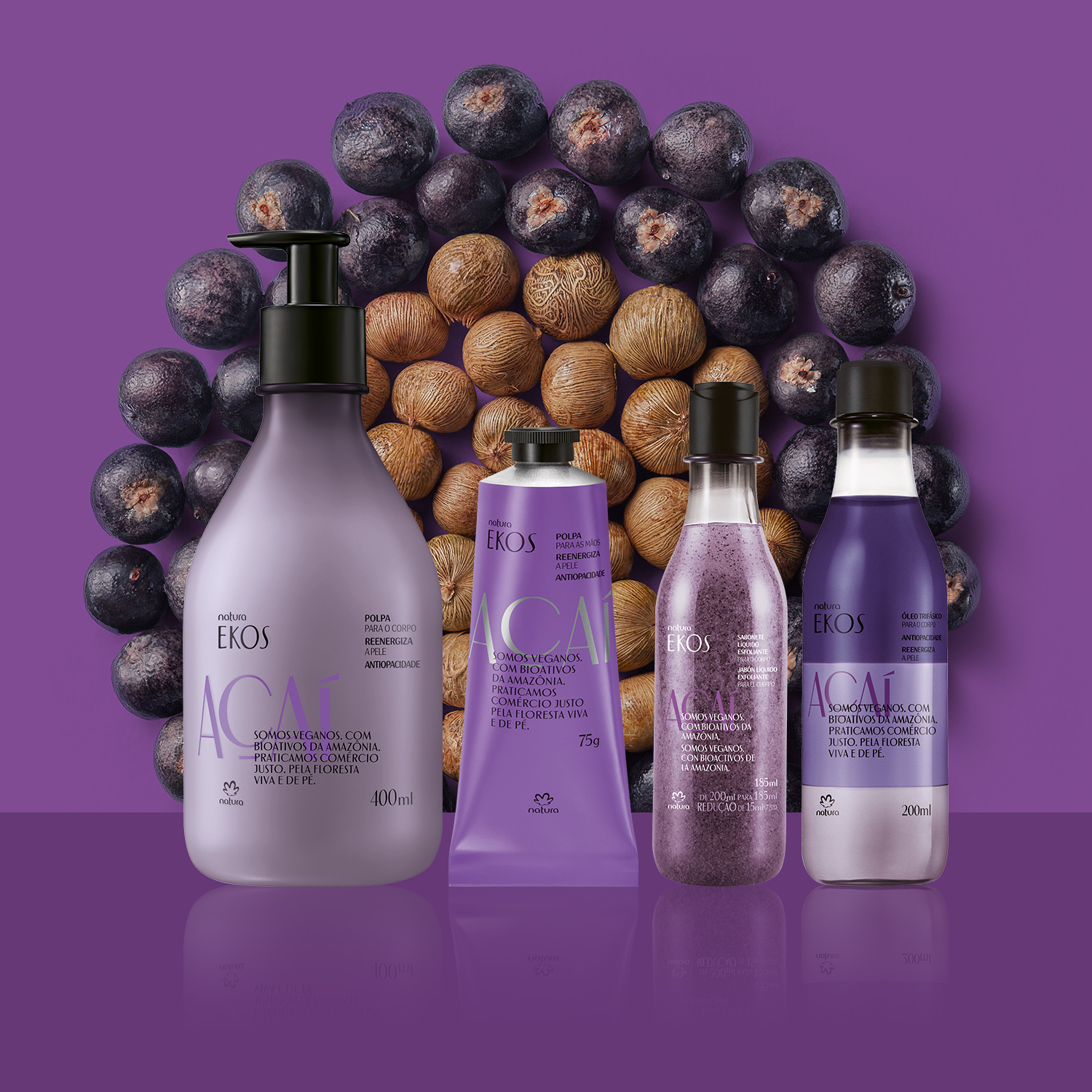 Kit Ekos Açaí Completo (4 produtos)