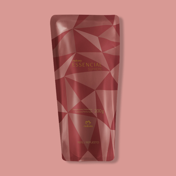 Refil Desodorante Hidratante Corporal Perfumado Essencial Supreme