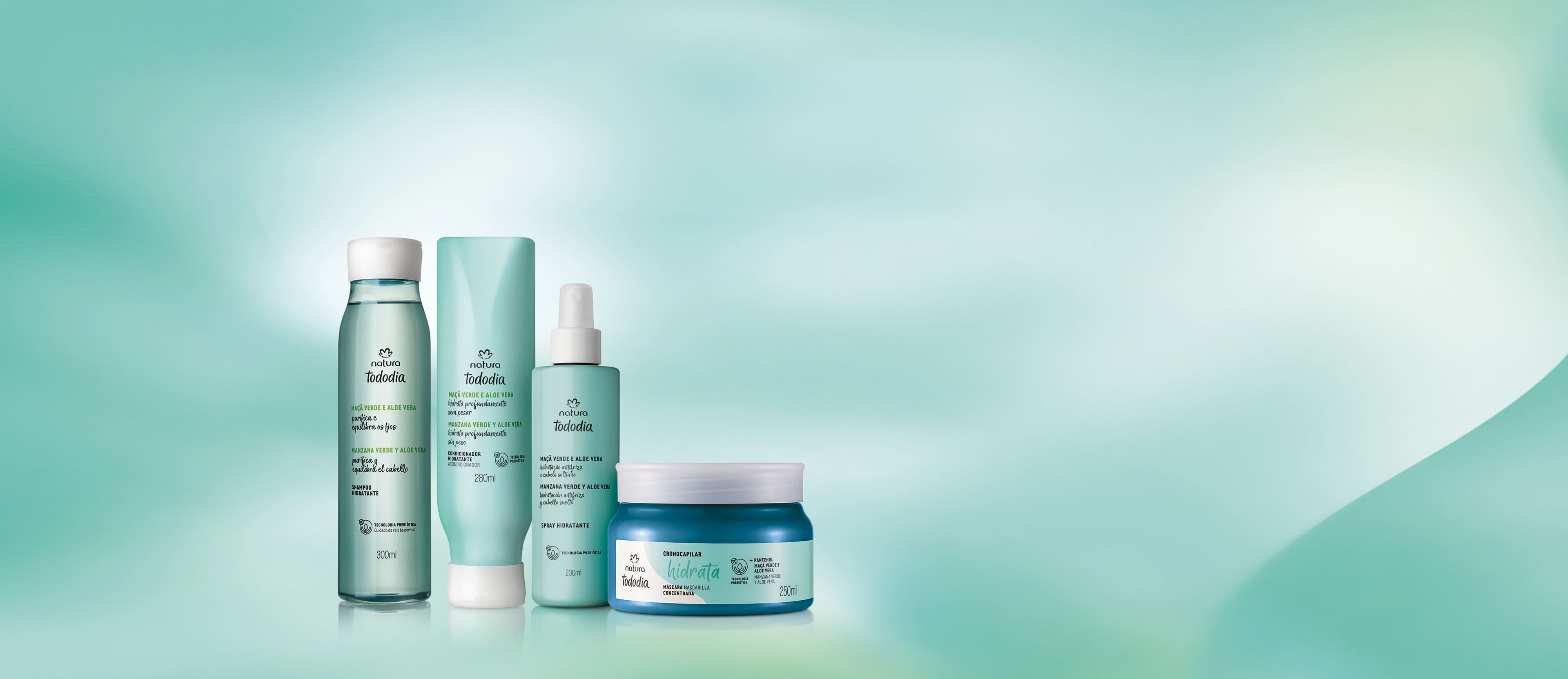 Kit Tododia Maçã Verde e Aloe Vera (4 produtos)