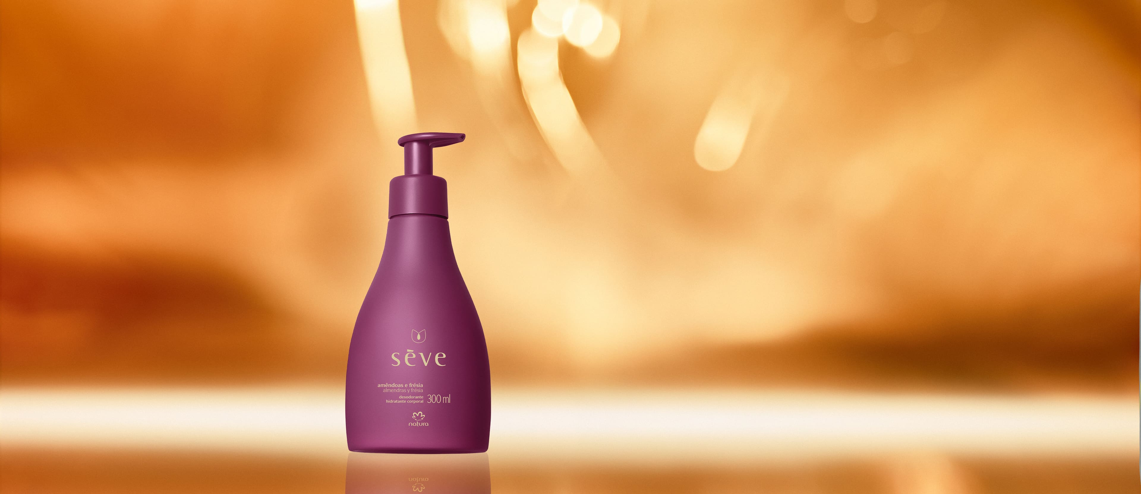 Desodorante Hidratante Corporal Sève Amêndoas e Frésia