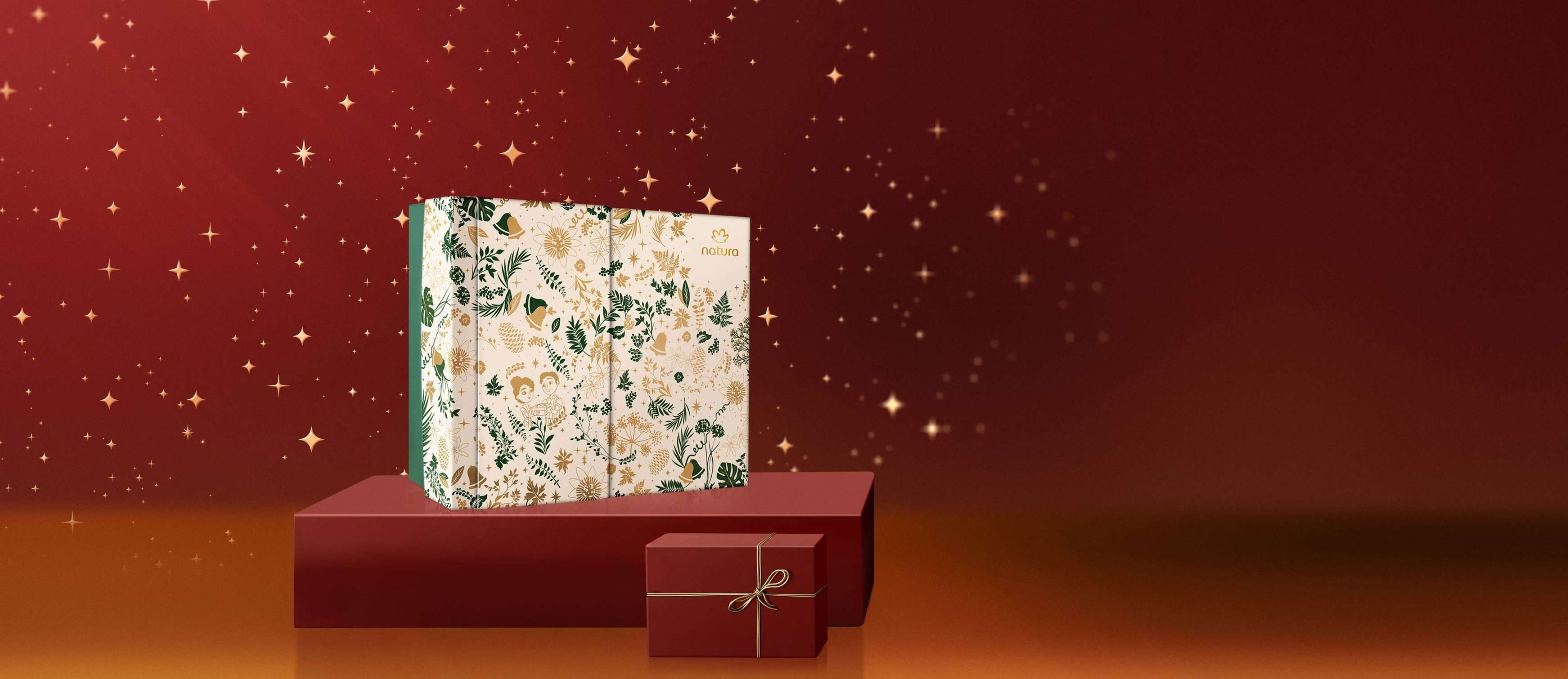 Caixa de Presente Natal Natura
