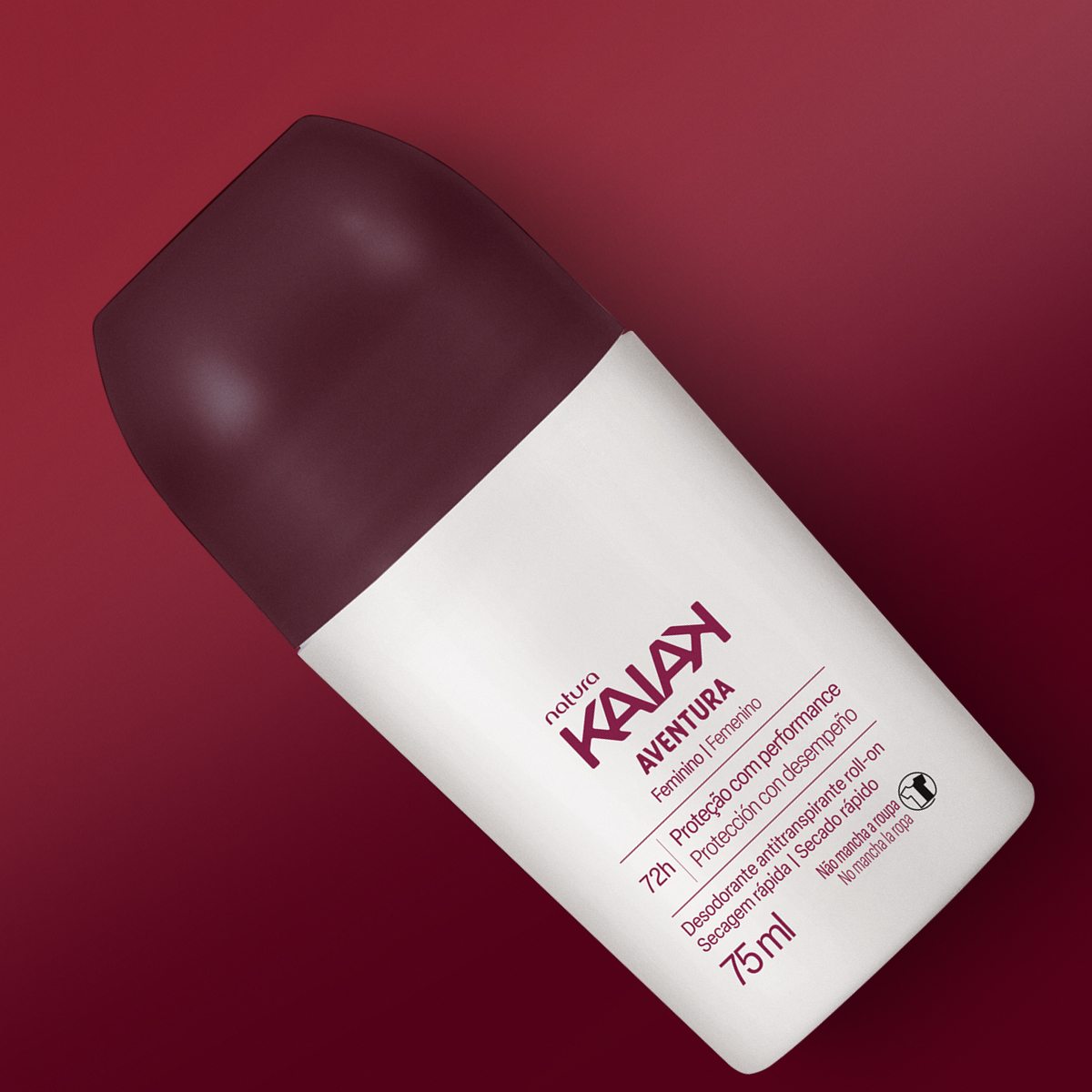 Desodorante Antitranspirante Roll-on Kaiak Aventura Feminino