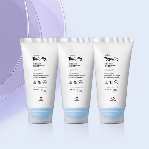 Kit Tododia Leite de Algodão (3 unidades)