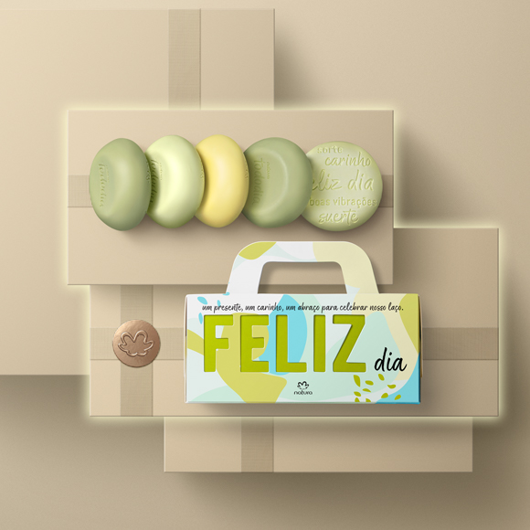 Presente Natura Tododia Sabonetes Boas Vibrações