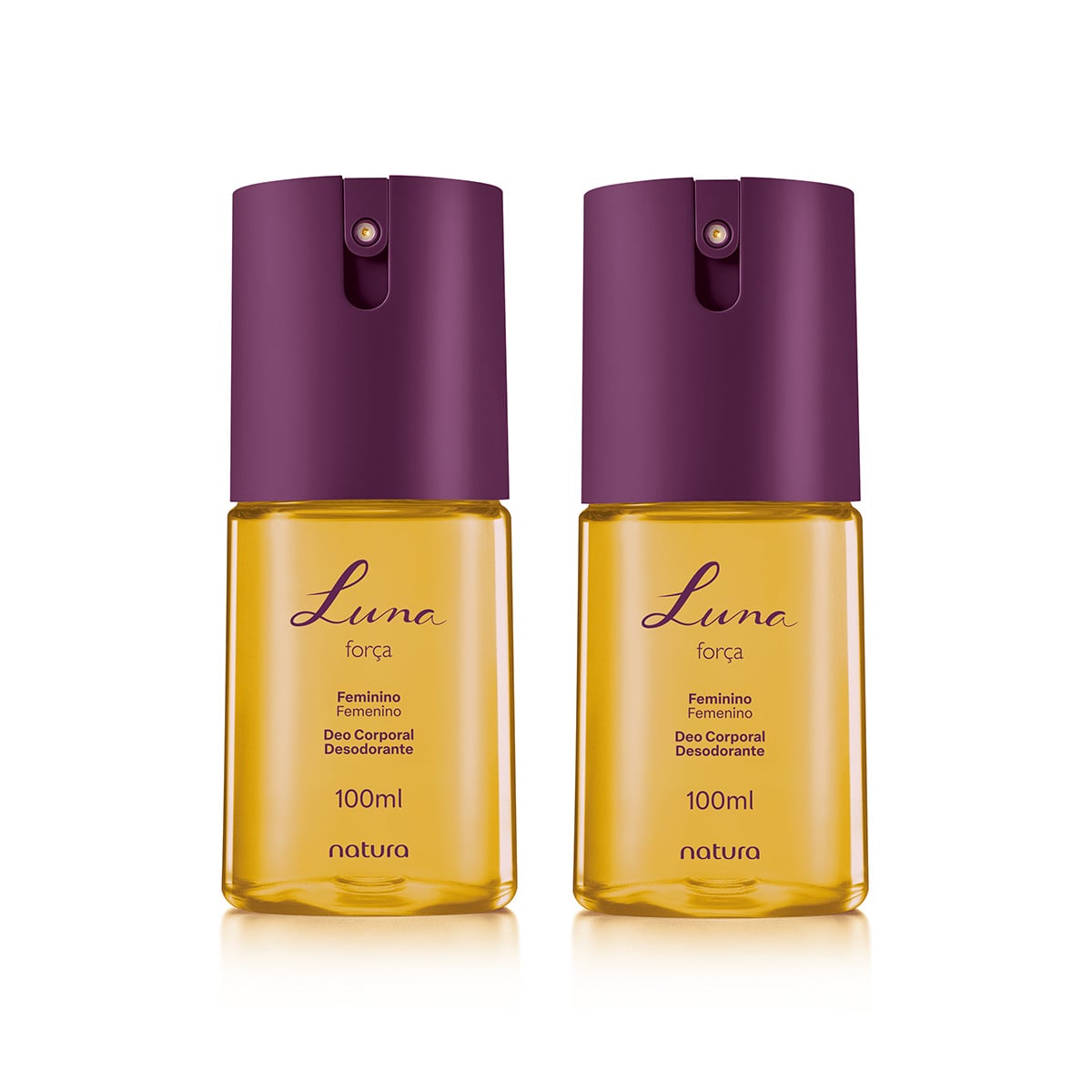 Kit Desodorante Corporal Luna Força (2 produtos)