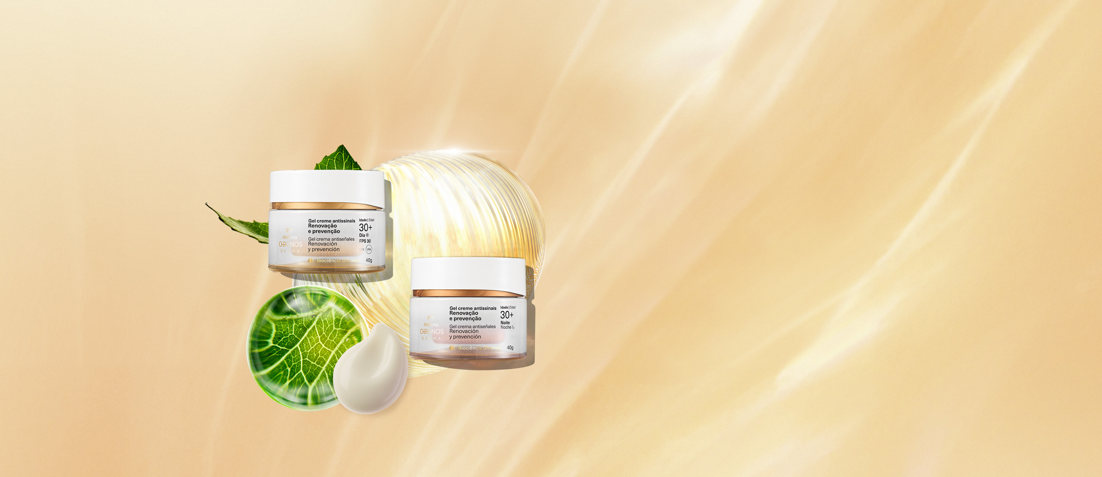 Kit Dupla Antissinais 30+ Chronos Derma (2 produtos)