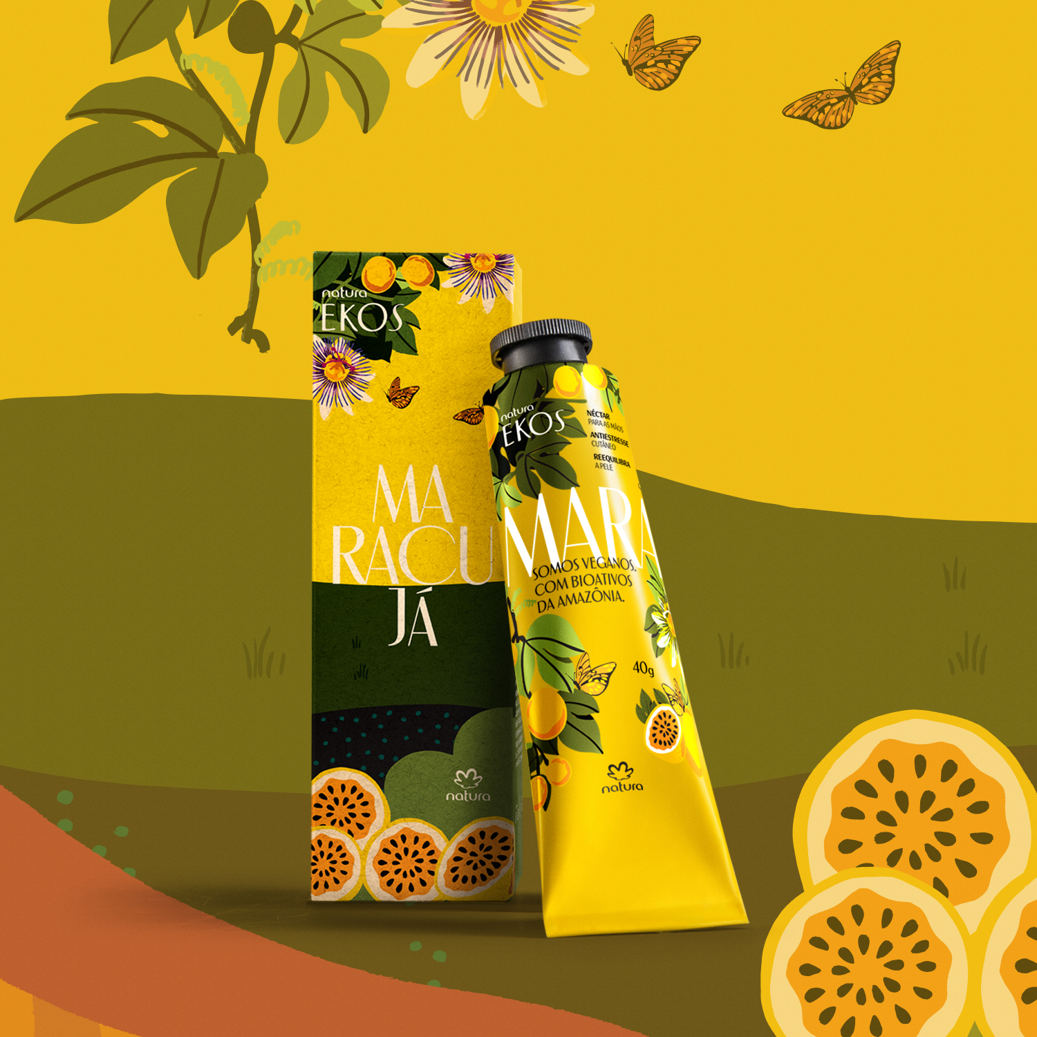 Néctar para as Mãos Ekos Maracujá