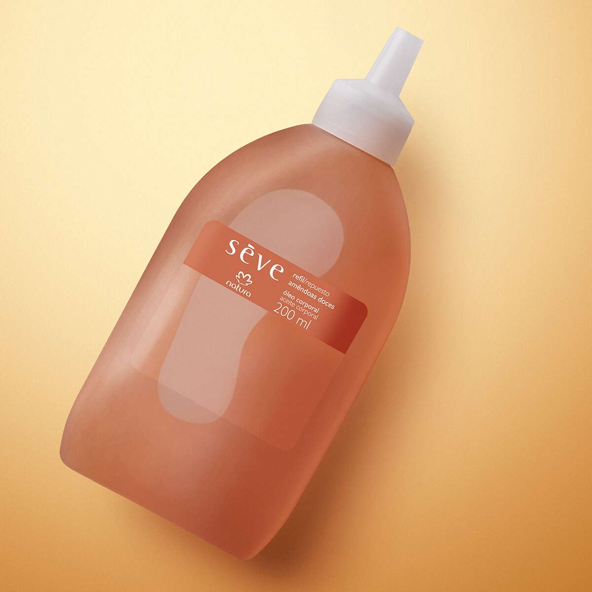 Refil Óleo Desodorante Corporal Sève Amêndoas Doces