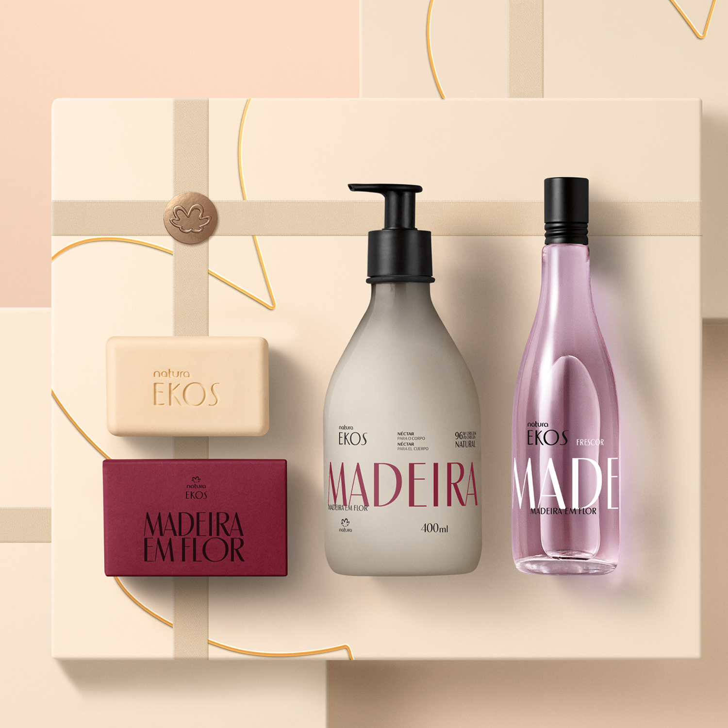 Presente Natura Ekos Madeira em Flor