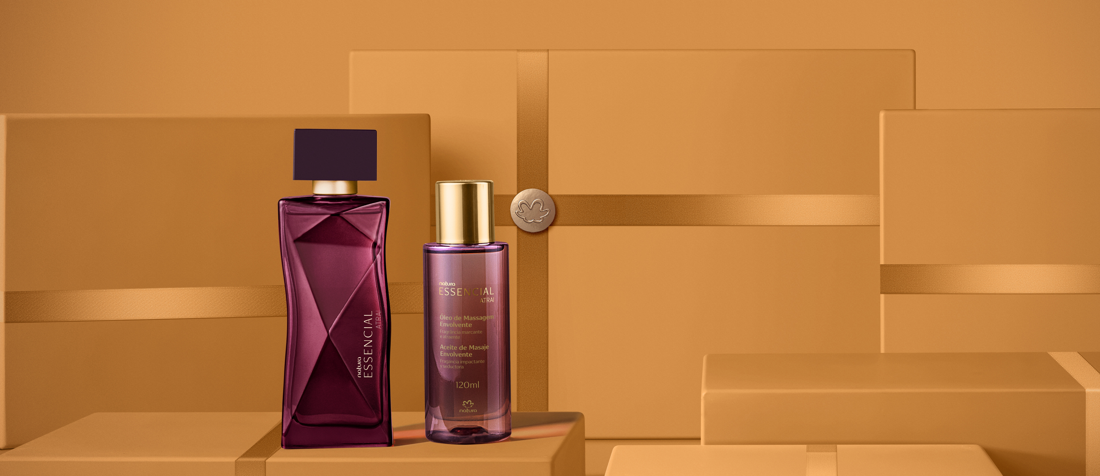 Presente Natura Essencial Atrai Feminino Completo (2 produtos)