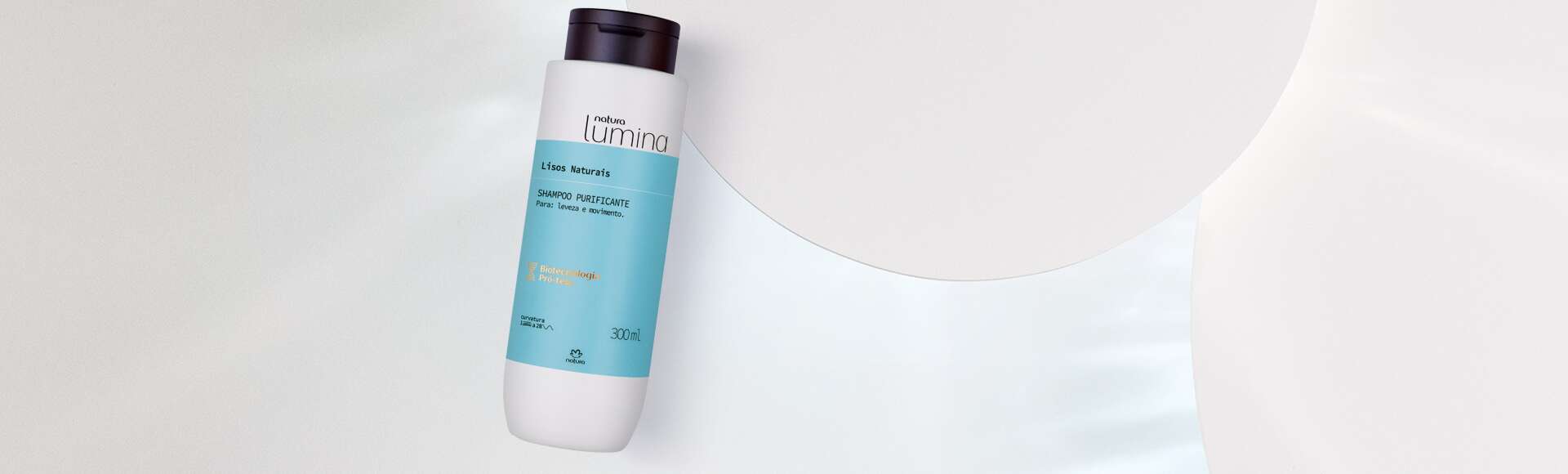 Shampoo Purificante para Cabelos Lisos Lumina