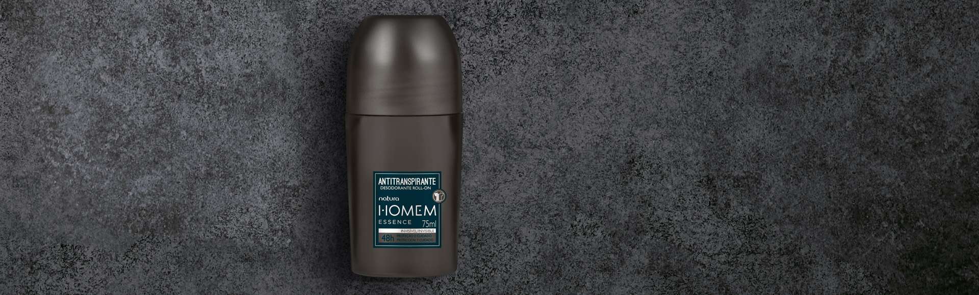 Desodorante Antitranspirante Roll-On Natura Homem Essence