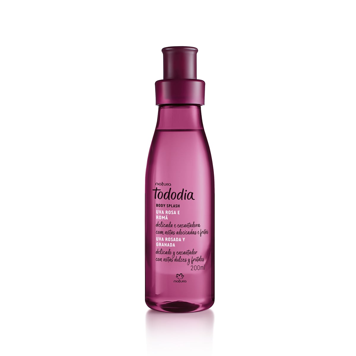 Body Splash Tododia Uva Rosa e Romã 200 ml