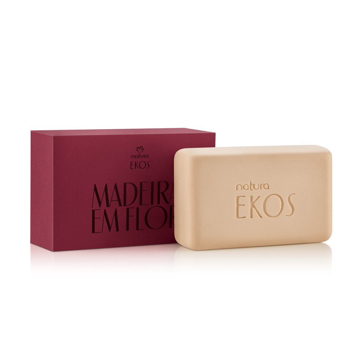 Sabonete em Barra Puro Vegetal Ekos Madeira em Flor 100 g Sabonete em Barra Puro Vegetal Ekos Madeira em Flor 100 g