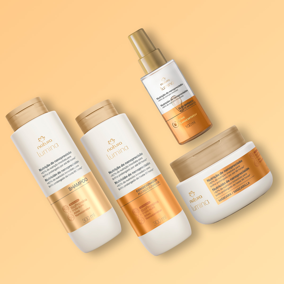 Kit Lumina Nutrição e Nanoprecisão Tratamento Completo