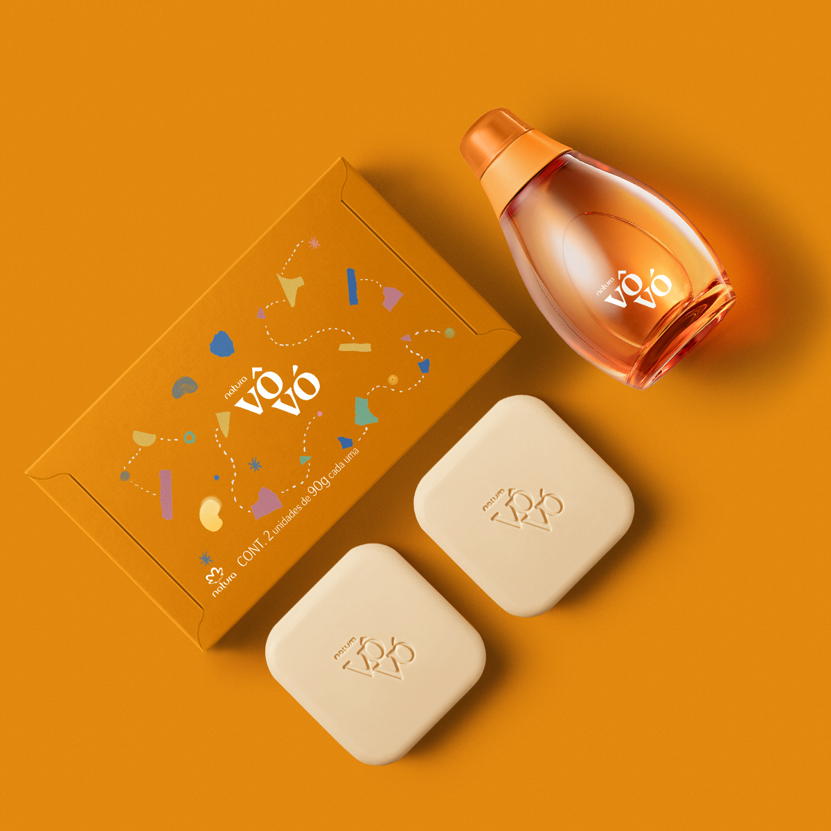 Presente Natura Vôvó Feminino Dia dos Avós (2 produtos)