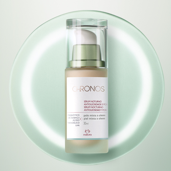 Sérum Noturno Antioleosidade e Poros Chronos
