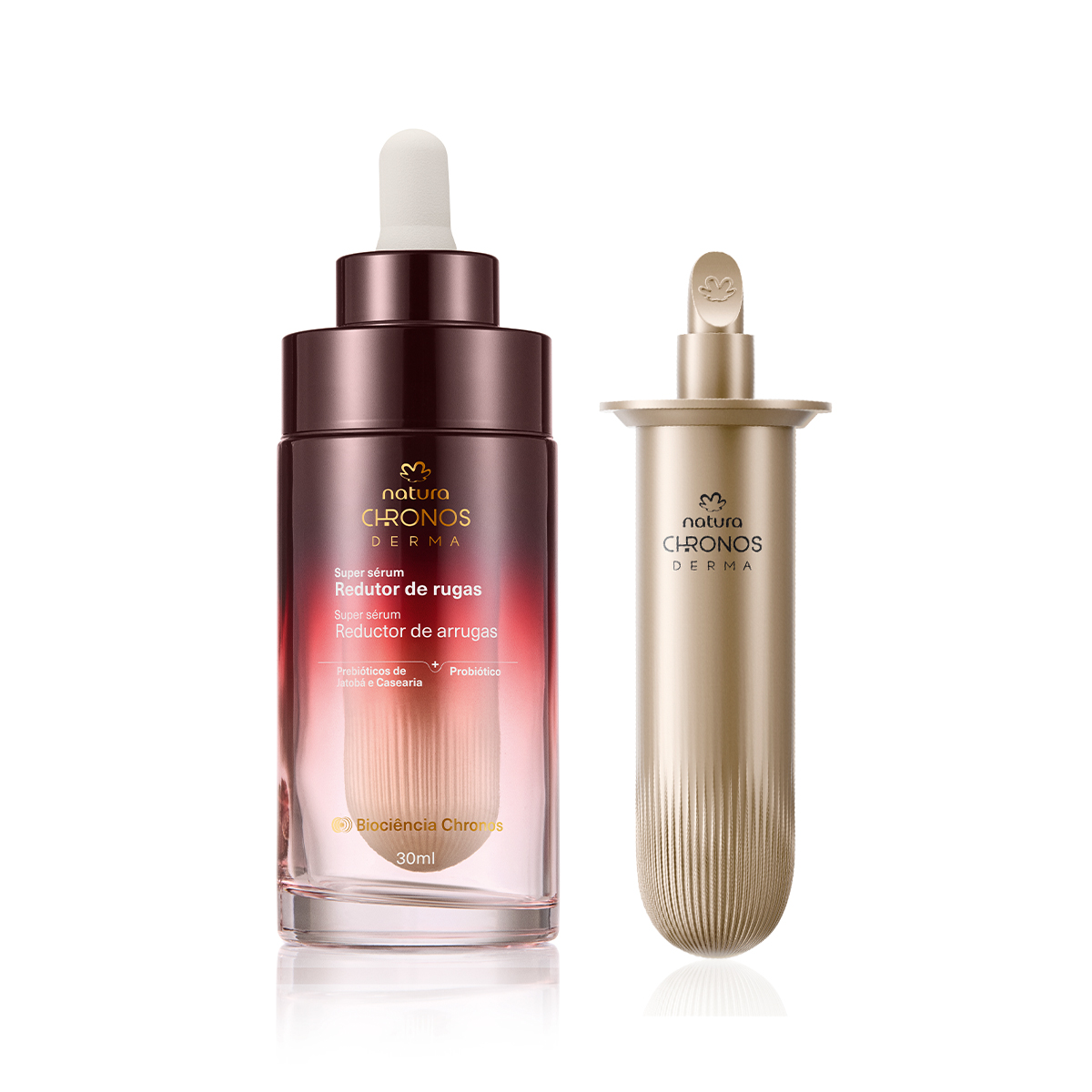 Kit Super Sérum Redutor de Rugas Chronos Derma com Refil
  
