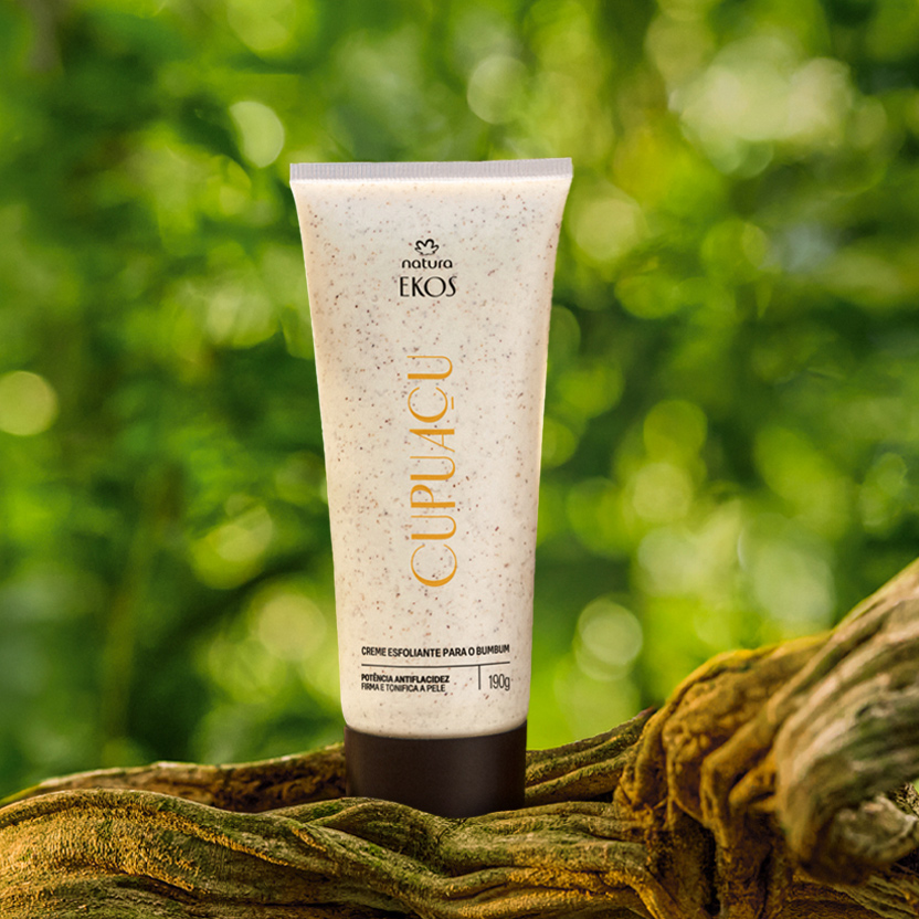 Creme Esfoliante Para o Bumbum Ekos Cupuaçu