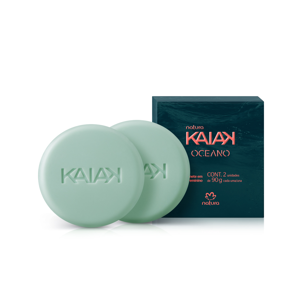 Sabonete em Barra Kaiak Oceano Feminino (2 unidades)
